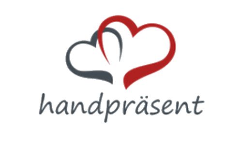 Logo handpräsent