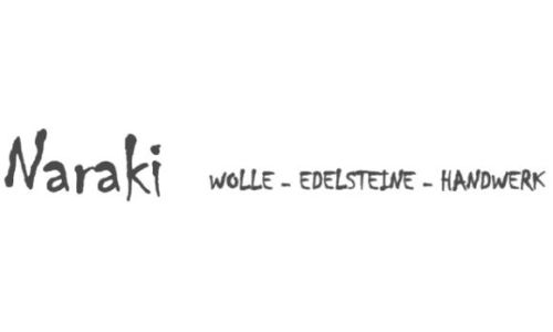 Logo Naraki, Wolle-Edelsteine-Handwerk